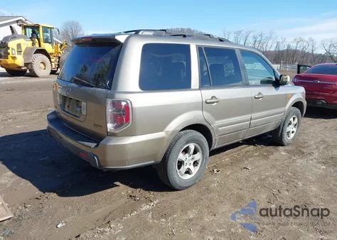 2008 Honda Pilot Ex-L from USA, damaged, VIN 5FNYF18708B026281